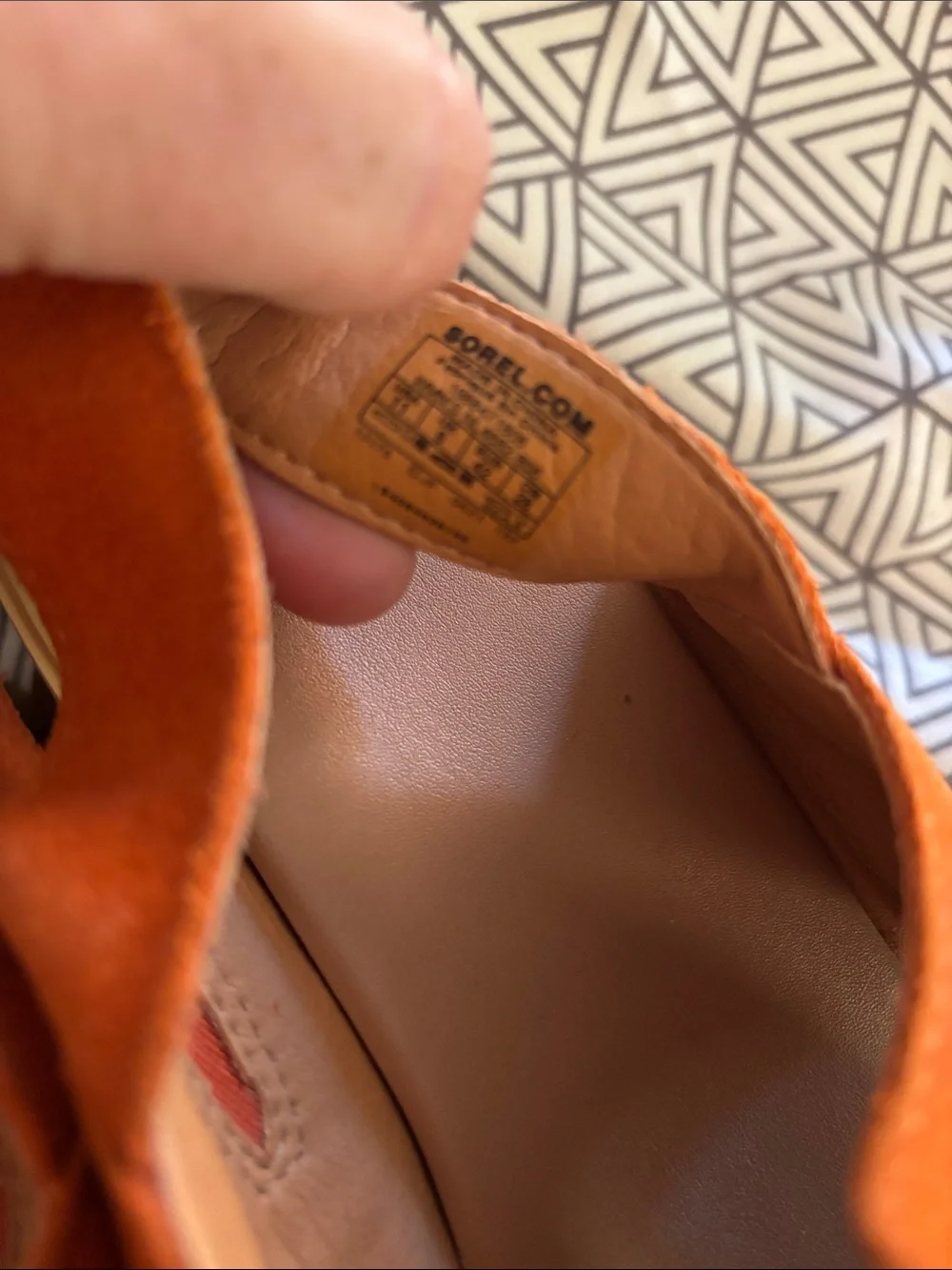 Sorel Women’s Orange Suede Platform Sandals - Comfortable Summer Wedge